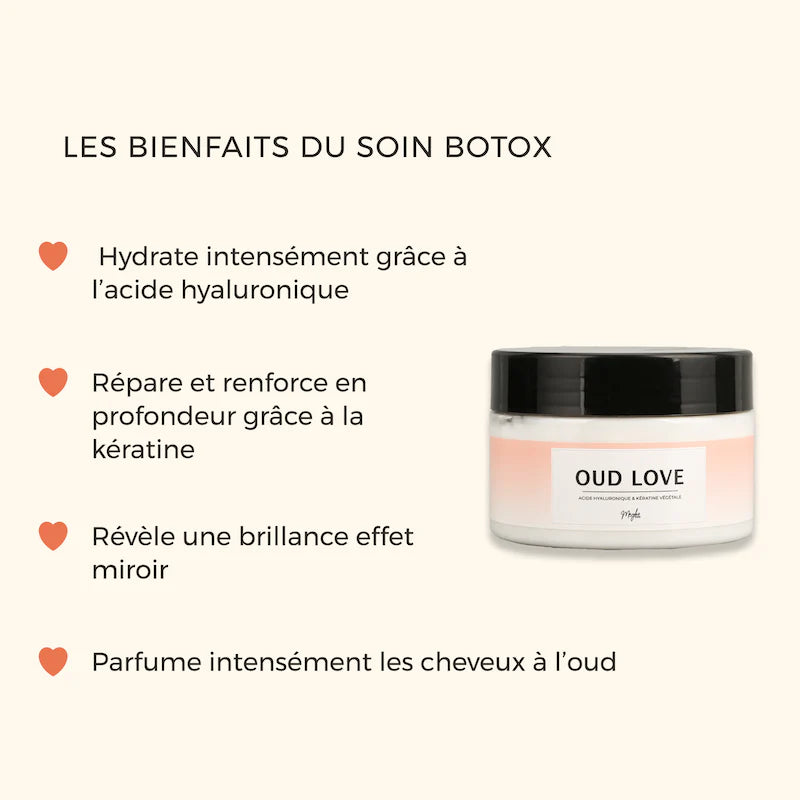 Soin Botox Capillaire Naturel - MAYBE PARIS