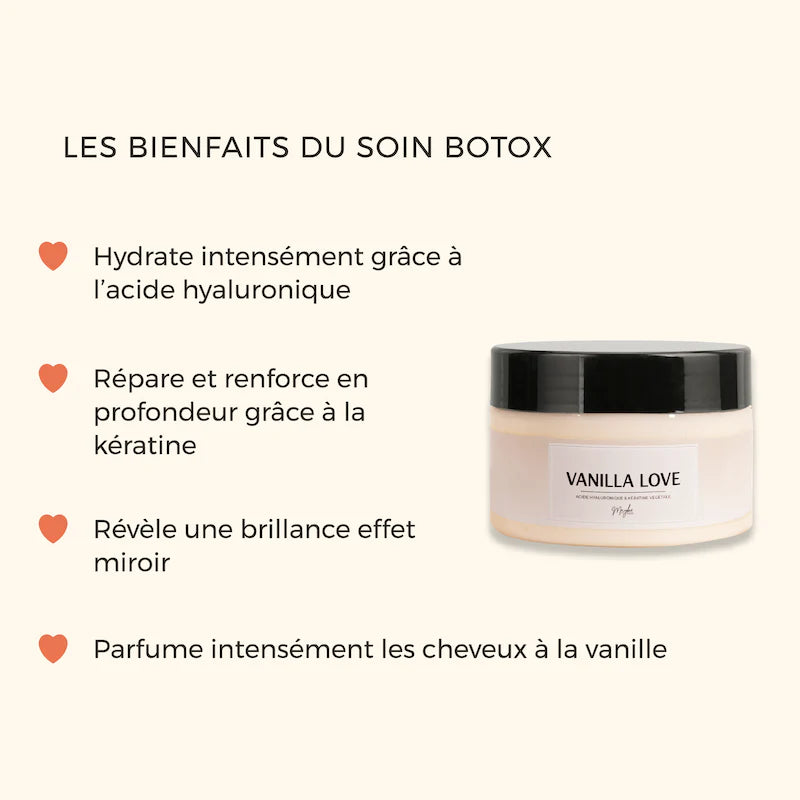 VANILLA LOVE - Soin Botox Capillaire Naturel